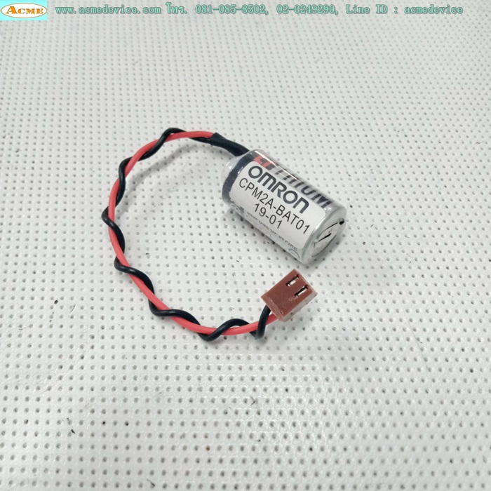 Battery Lithium Maxell รุ่น CPM2A-BAT01, 1000mAh, 3.6V, for PLC Omron