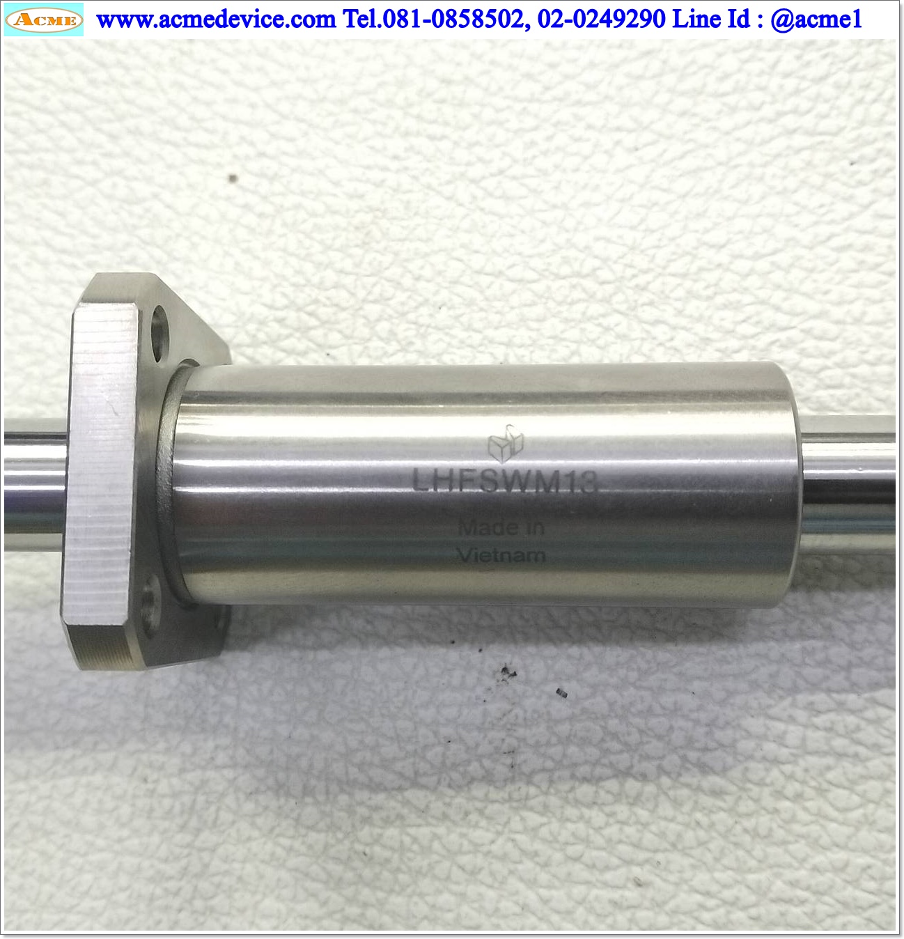 Linear Bushing and Shafts Misumi รุ่น LHFSWM13, เพลาโต 13 mm. x 170