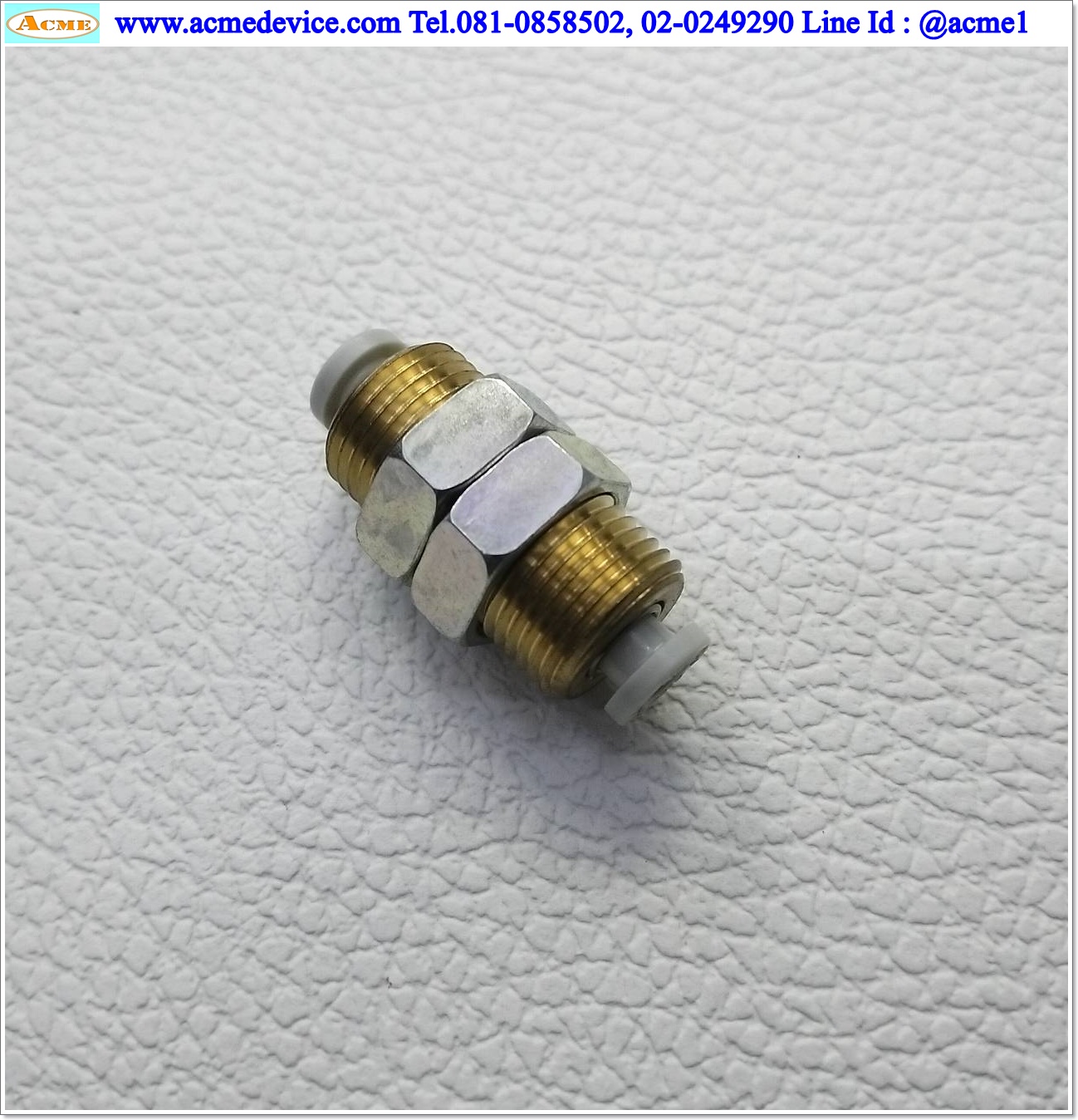 Bulkhead Union SMC รุ่น KQ2E04-00G1
