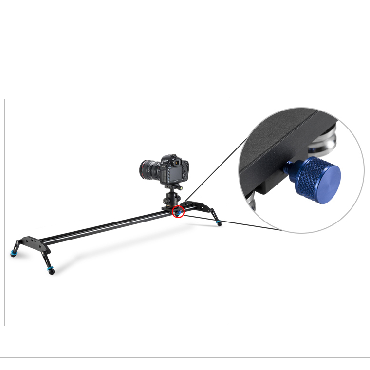 Dolly Slider (รางดอลลี่,รางสไลด์) รางเลื่อนระบบลูกปืน ลื่น เงียบ แข็งแรง สามารถต่อขาตั้งกล้องได้