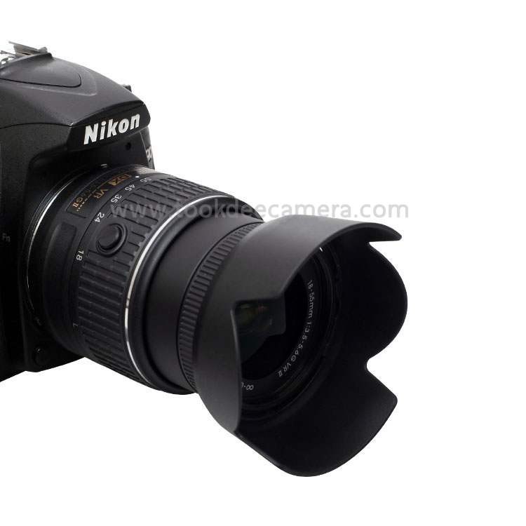 ฮูดเลนส์ Lens Nikon(HB-69) สำหรับ Nikon 18-55mm f/3.5-5.6G VR II