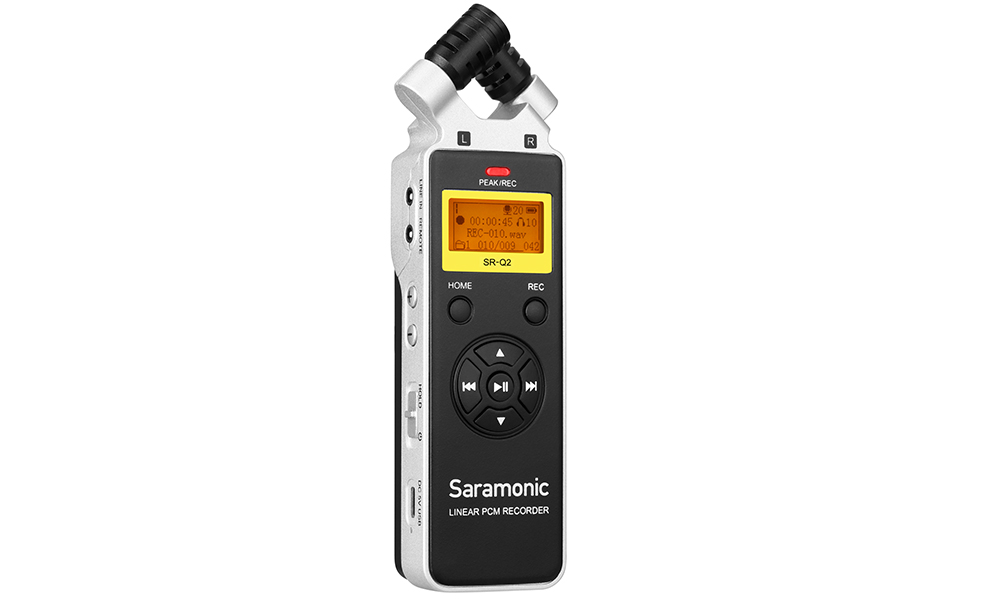 Saramonic SR-Q2 handheld audio recorder รับประกันศูนย์ไทย 1 ปี