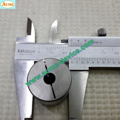 Coupling HELICAL ขนาด ID 6.25/6.25mm, OD 26mm, L 32mm, Stainless, HCR100-8-8