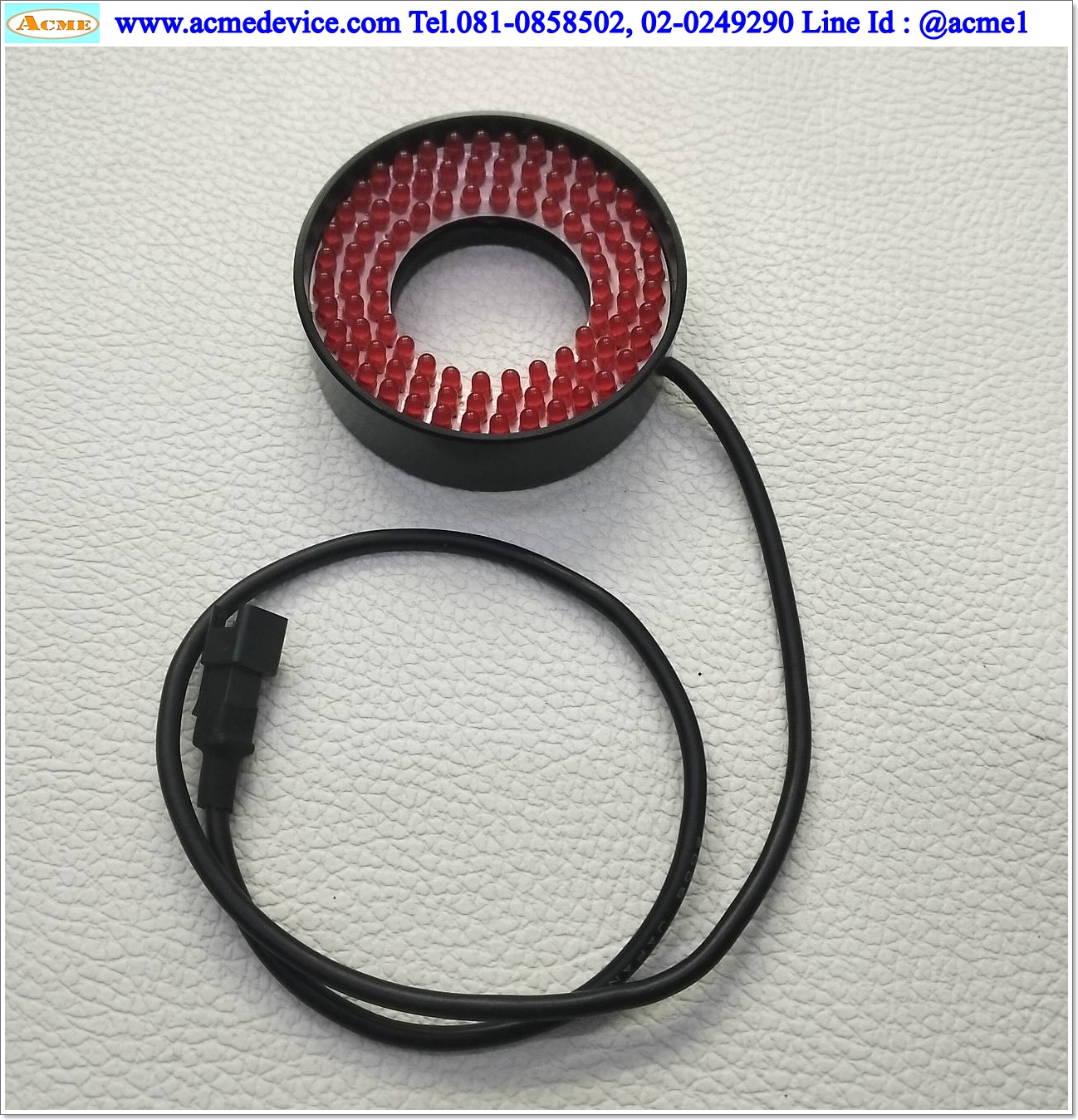 Lighting สีแดง Dia 56 mm.