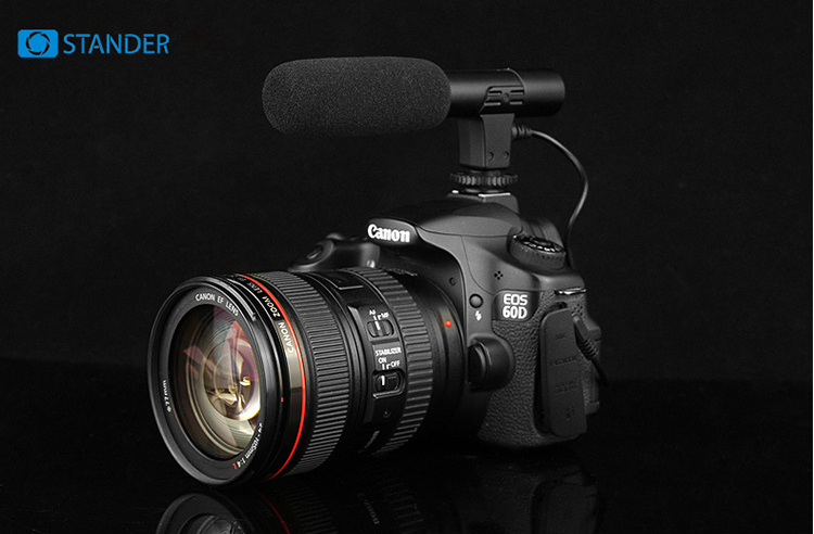 ไมค์ติดหัวกล้องSTANDER MIC-01 ราคถูก