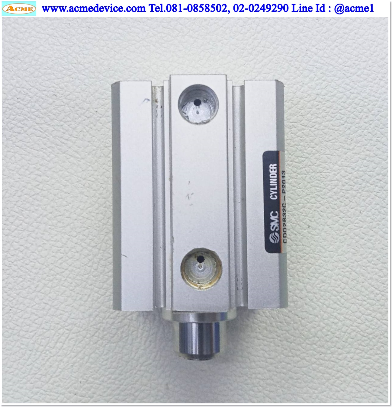 Air Cylinder SMC รุ่น CDQ2B32C-P2013-25, Bore 32 mm., Stroke 25 mm.