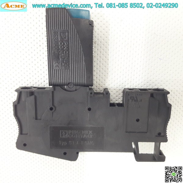 Breaker 1P Phoenix Contact รุ่น TCP-4.0A + Socket ST 4-FSI/C