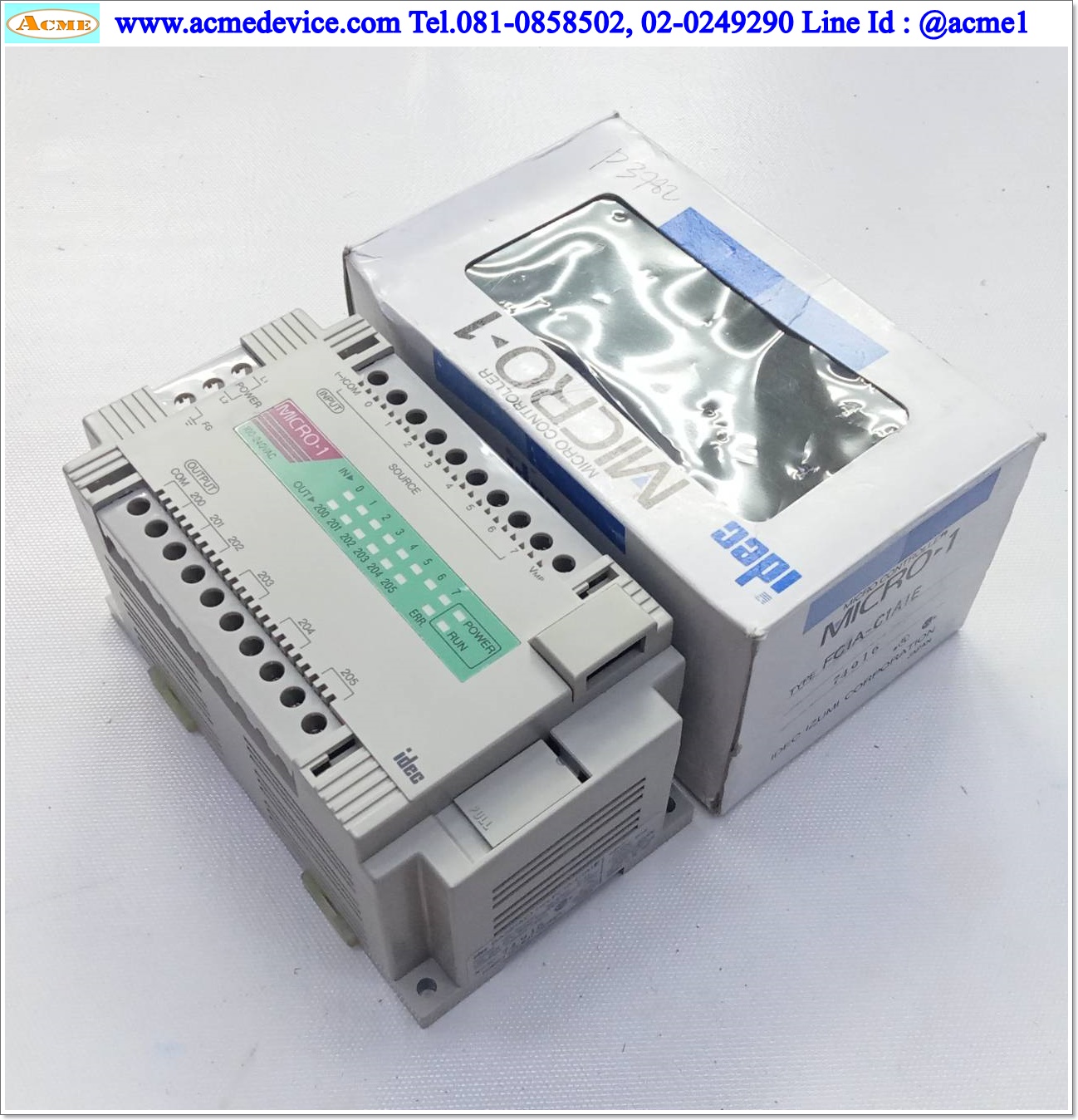 PLC Idec รุ่น FC1A-C1A1E, Relay Output