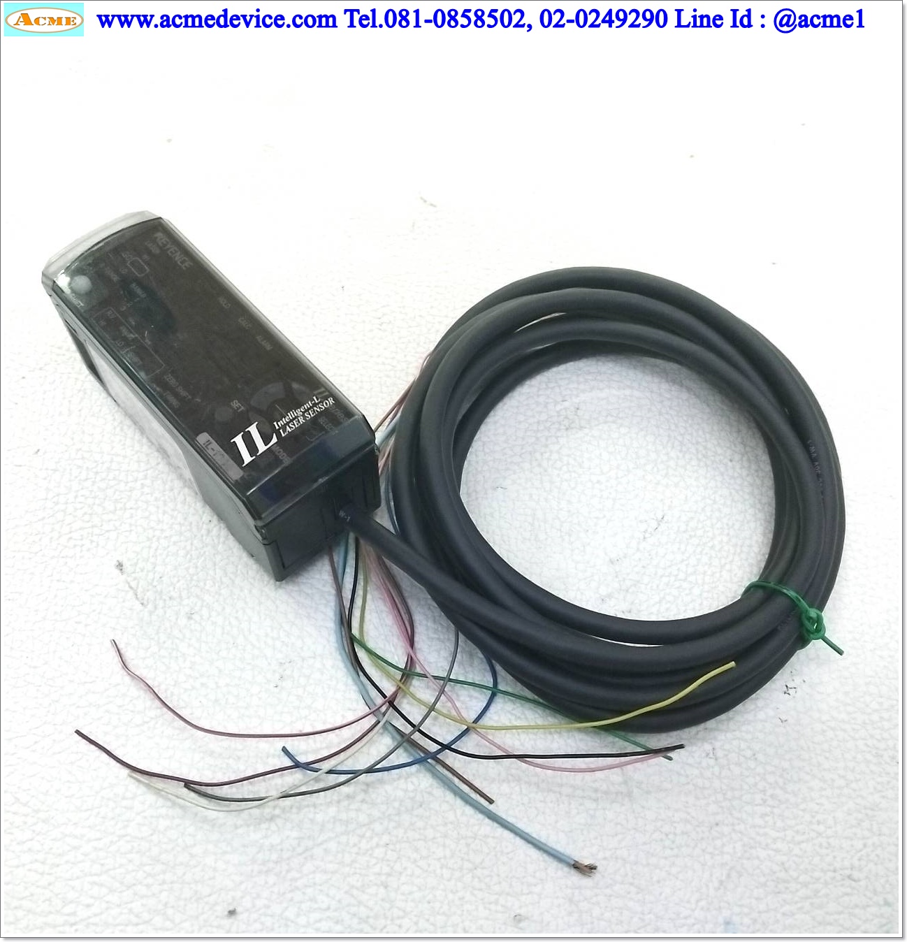 Laser Amp Keyence รุ่น IL-1000, NPN, PNP, NO/NC, Analog Out 1-5V, -5V, 4-20mA