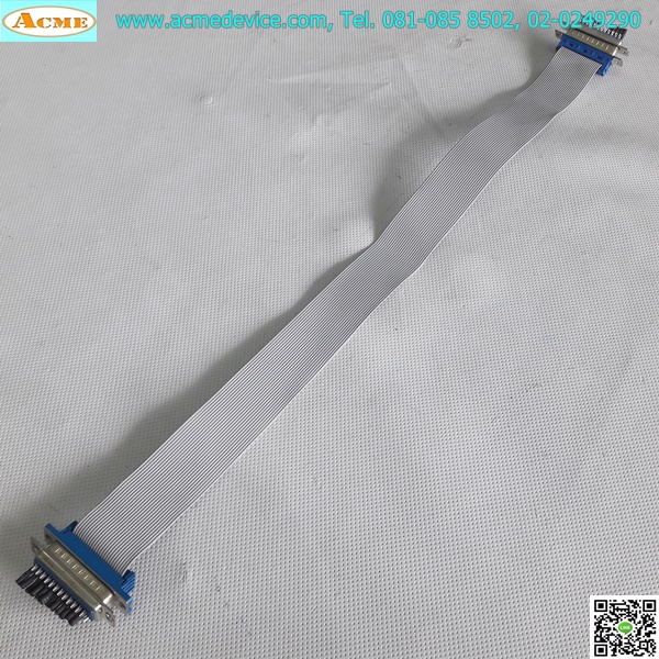 สายแพร & Connector 25 Pin, ยาว 480 mm.