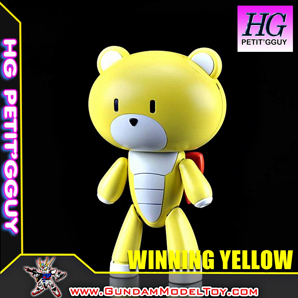 BANDAI HG 1/144 PETIT'GGUY WINNING YELLOW เพททิท กาย วินนิ่ง เยลโล่ โมเดล กันดั้ม กันพลา PS TOYLAND