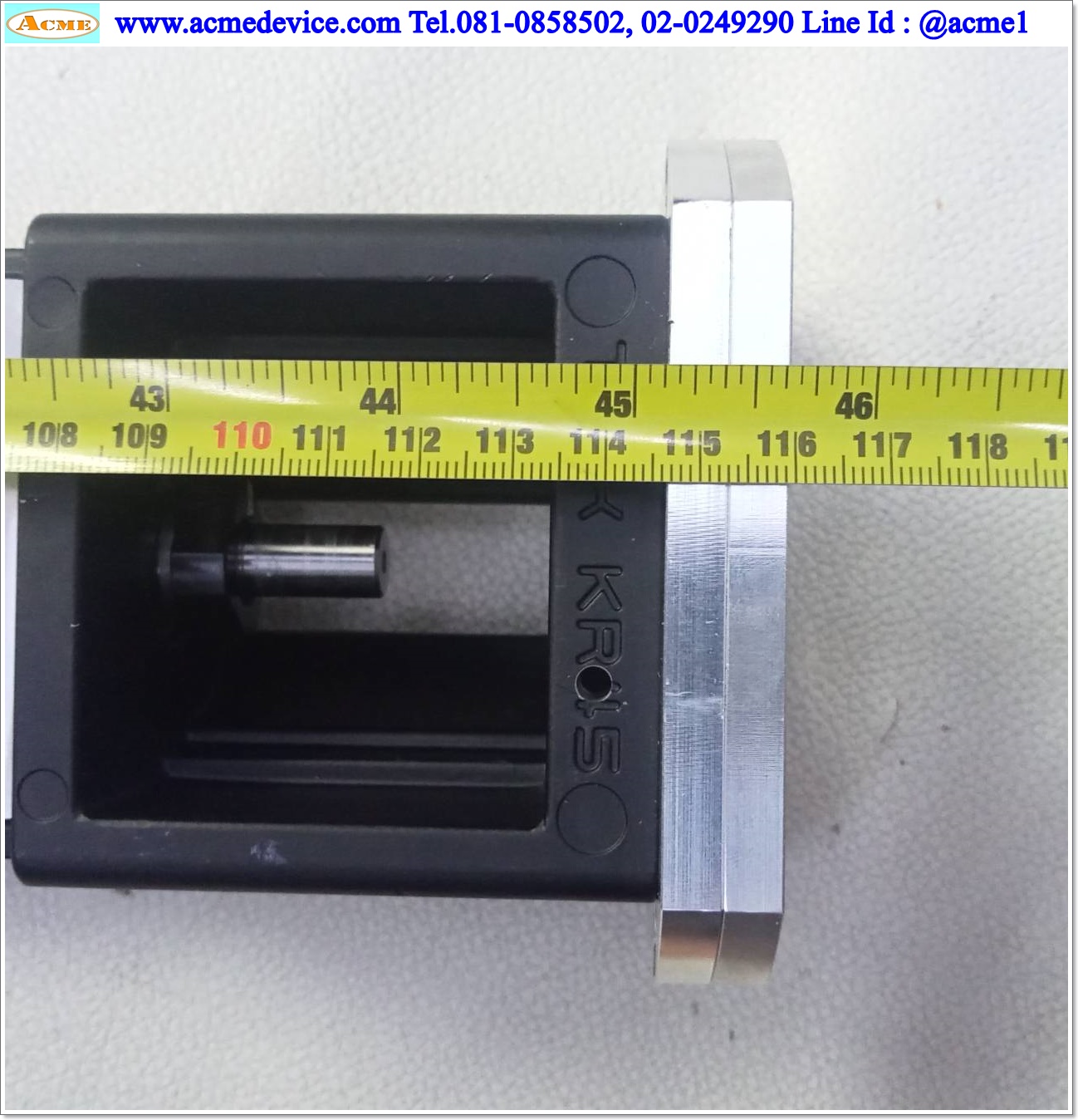 แกนสำเร็จรูป Ball Screw THK รุ่น KR45, ขนาด 80 x 1160 mm., แกนโต 15 mm., Stroke 810 mm., Pit 20 mm.