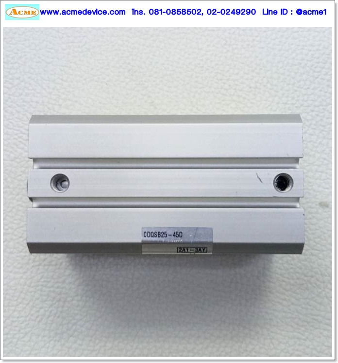 Air Cylinder SMC รุ่น CDQSB25-45D, Bore 25 mm, stroke 45 mm