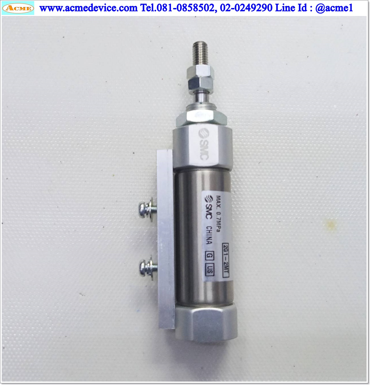 Air Cylinder SMC รุ่น CDJ2B16-15Z-A, Bore 16 mm., Stroke 15 mm.