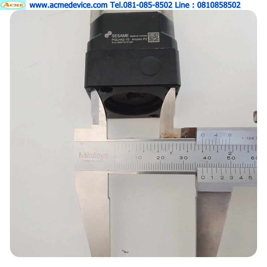 Gear Head Sesame รุ่น PGLH42-10, Ratio 7:1, (เพลาเข้า 8 mm., ออก 13 mm.), for 100w