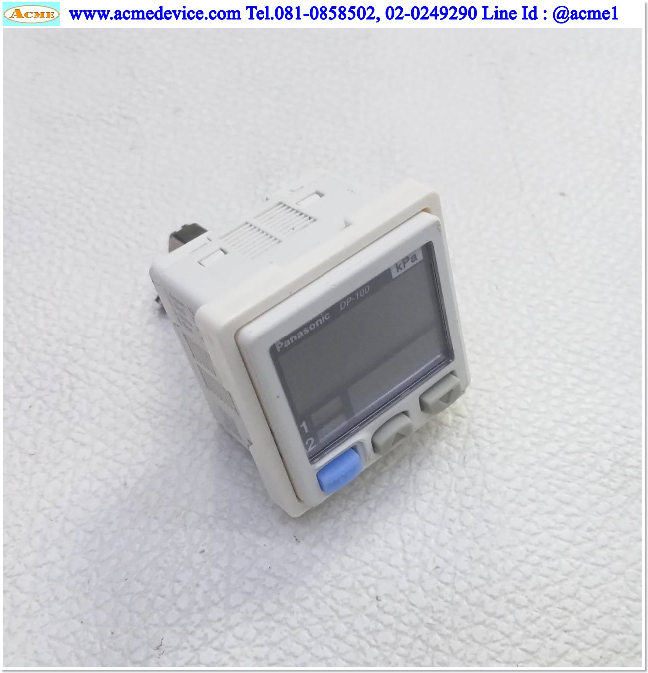 Vacuum/Pressure SUNX รุ่น DP-101, −100 to 100kPa, 24V, NPN (ไม่มีสาย)