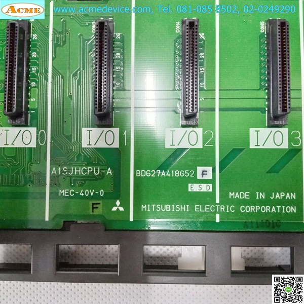 PLC Mitsubishi รุ่น A1SJHCPU & Base Unit A1SJHCPU-A