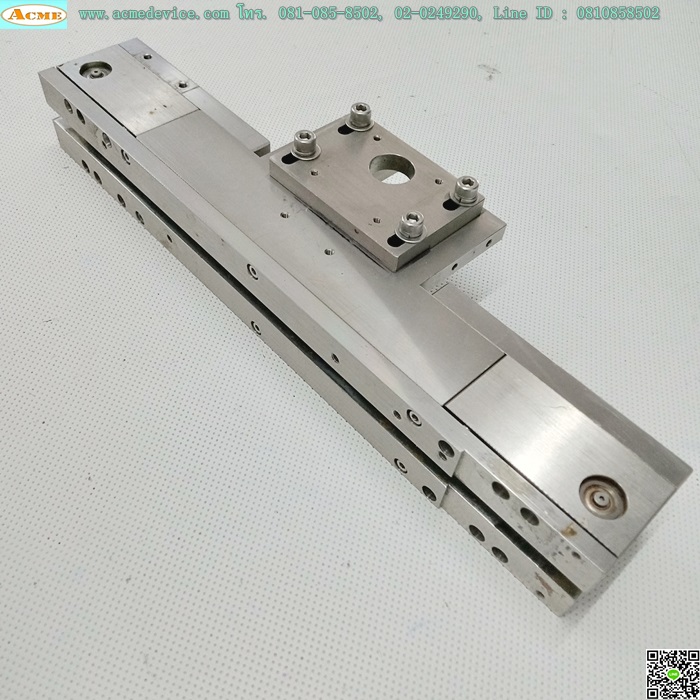 Conveyor ขนาด 40 mm. x 300 mm. x 90 mm., ร่อง 7.5 mm., หน้าแปลน 70 mm.