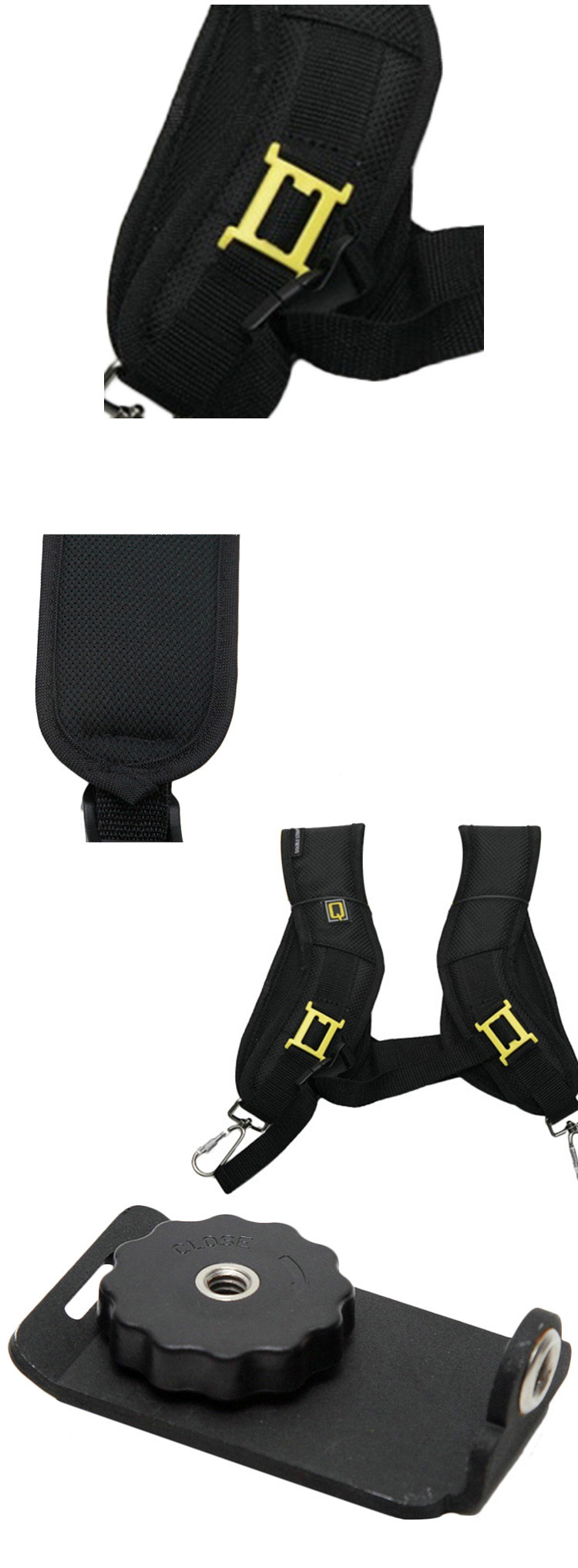 สายคล้องกล้อง Doulbe Quick Strap สำหรับBodyกล้อง 2 ตัว