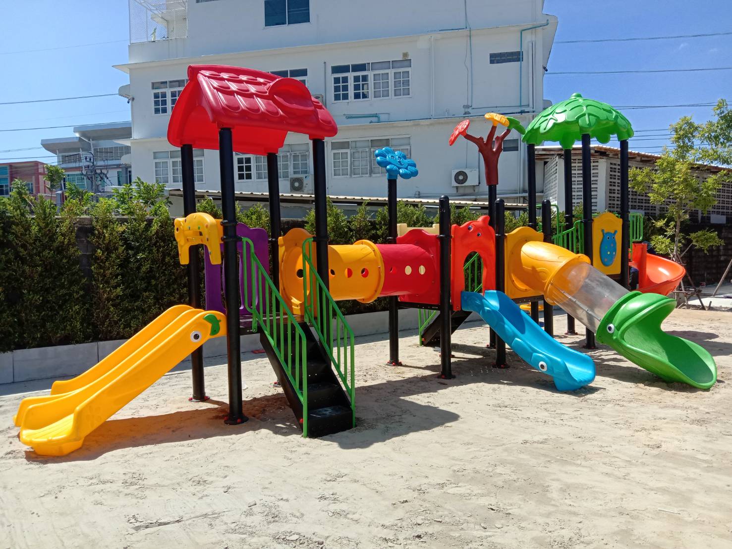 เครื่องเล่นสนาม ชุด ผจญภัย เครื่องเล่นสร้างความสุข