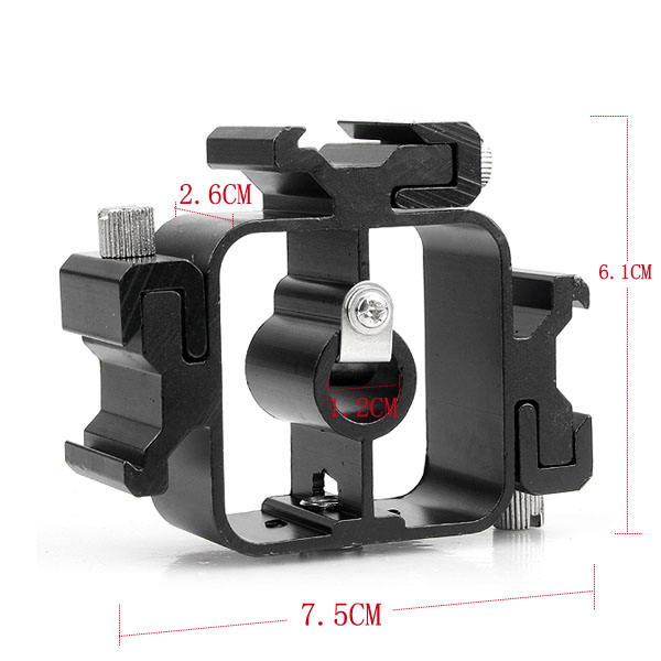 Triple Flash Trigger 3 Hot Shoe ราคาถูก สำหรับติดแฟลช ไมค์ ตัวรับสัญญาณไมค์