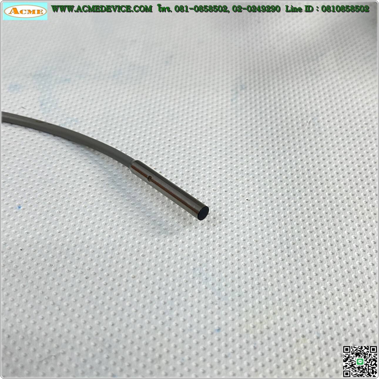 Proximity HTM รุ่น FCU1-D0401N-A3U2, 3wire, ระยะ 1mm, NPN, NO, shielded, Inductive