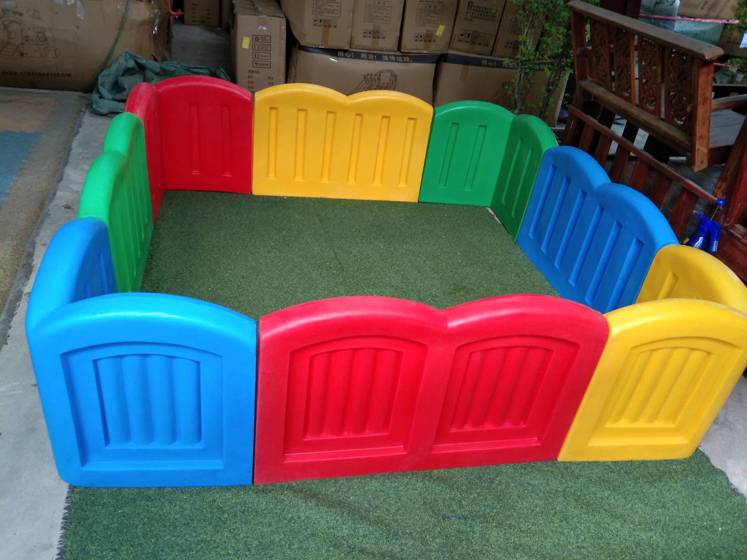 บ่อบอลสี่เหลี่ยม