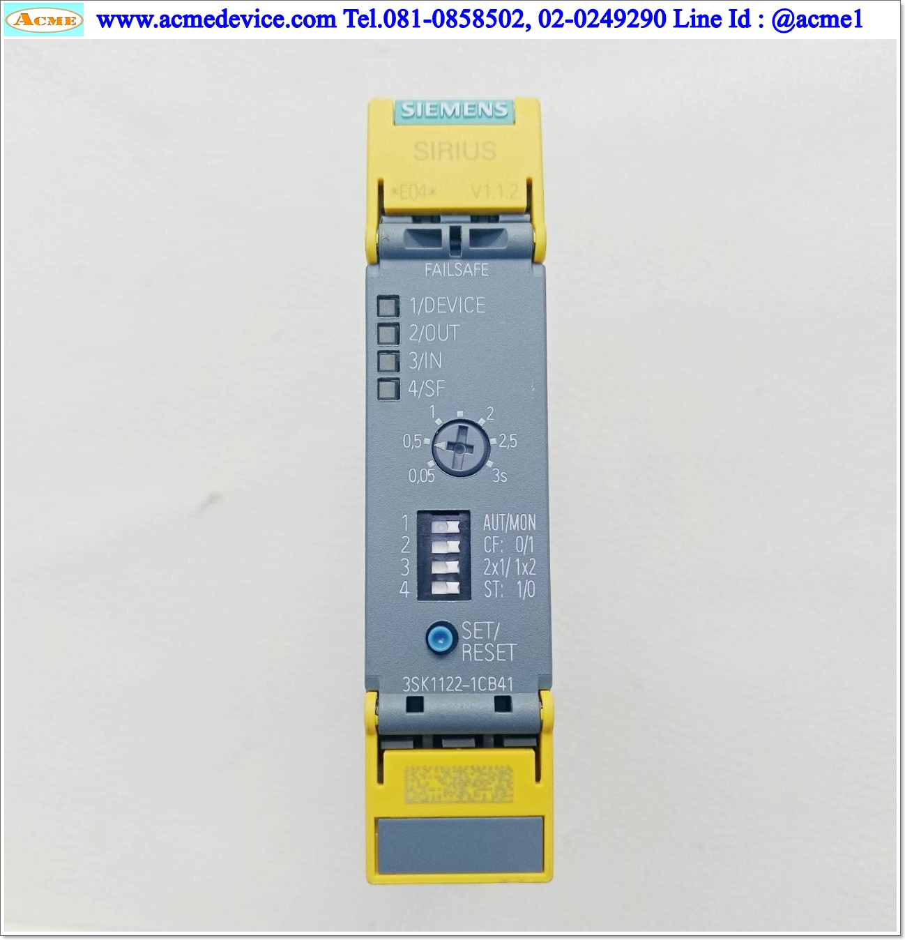 Safety Relay Siemens รุ่น 3SK1122-1CB41, 24Vdc