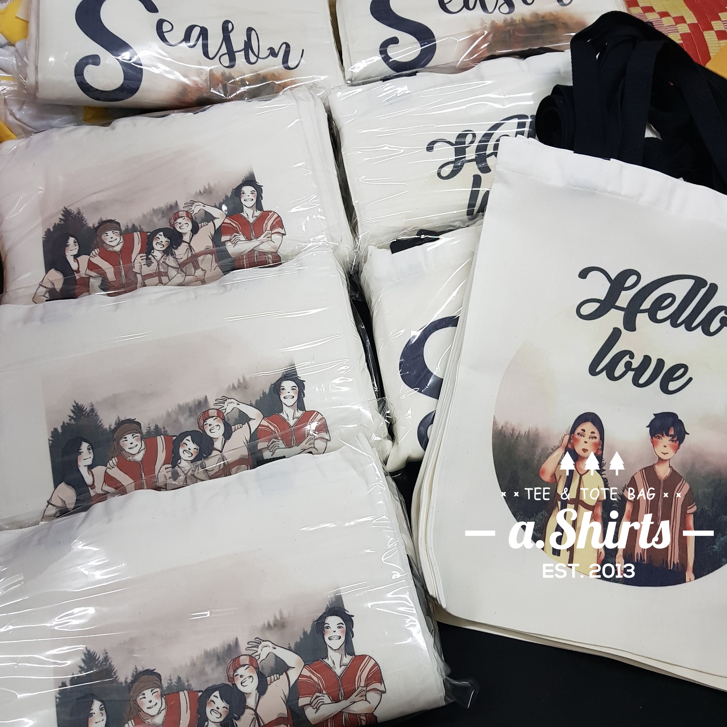 ถุงผ้า กระเป๋าผ้าสกรีน