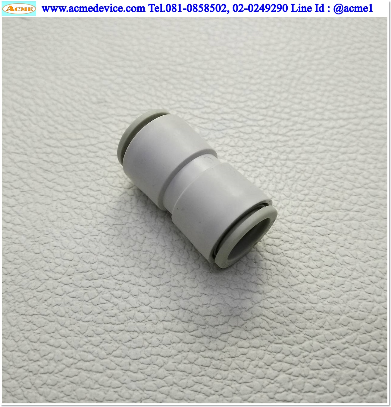 ข้อต่อลม SMC รุ่น KQ2H12-00A, Straight Union, ข้อต่อตรง 12 มม.