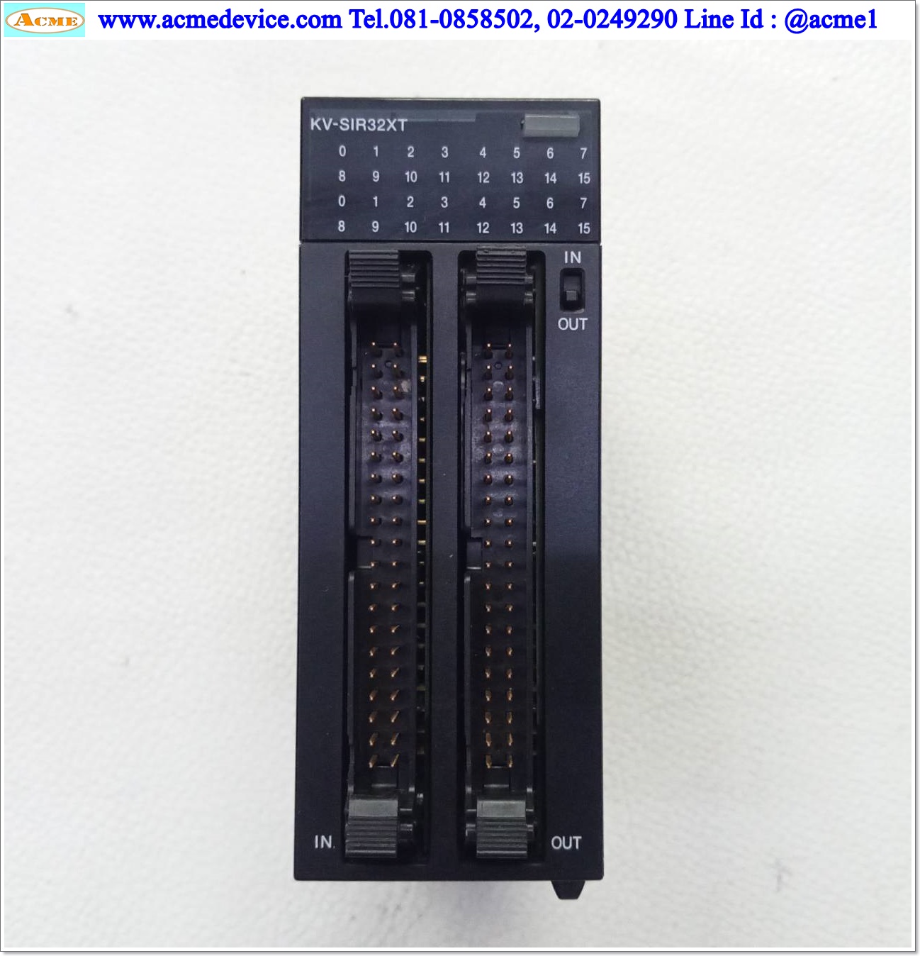 PLC Keyence รุ่น KV-SIR32XT, Input & Output Module