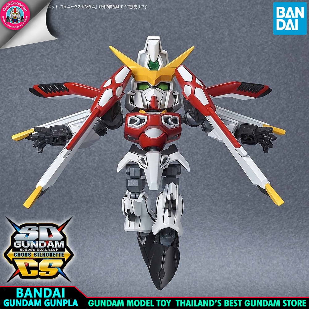 BANDAI SD GUNDAM CROSS SILHOUETTE PHOENIX GUNDAM โมเดล กันดั้ม กันพลา ร้านพีเอสทอยแลนด์