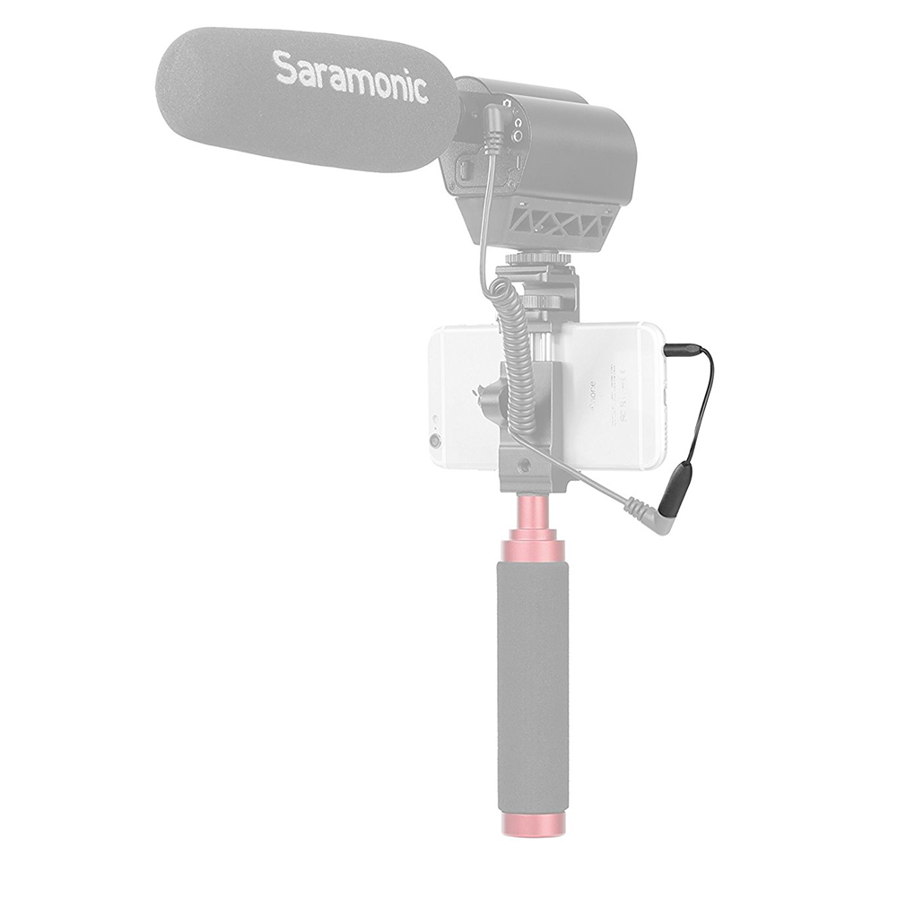 Saramonic SR-UC201 3.5mm Female TRS Microphone Adapter Cable to 3.5mm Male TRRS for iPhone, iPad, and Android Smartphones and Tablets รับประกันศูนย์ไทย 1 ปี