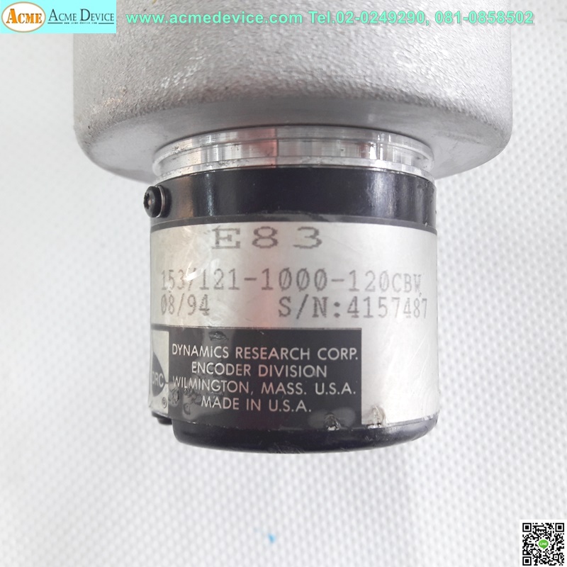 Stepping Motor AMP 5034-231, 1.4A & Encoder Dynamics E83 153/121-1000-120CBW