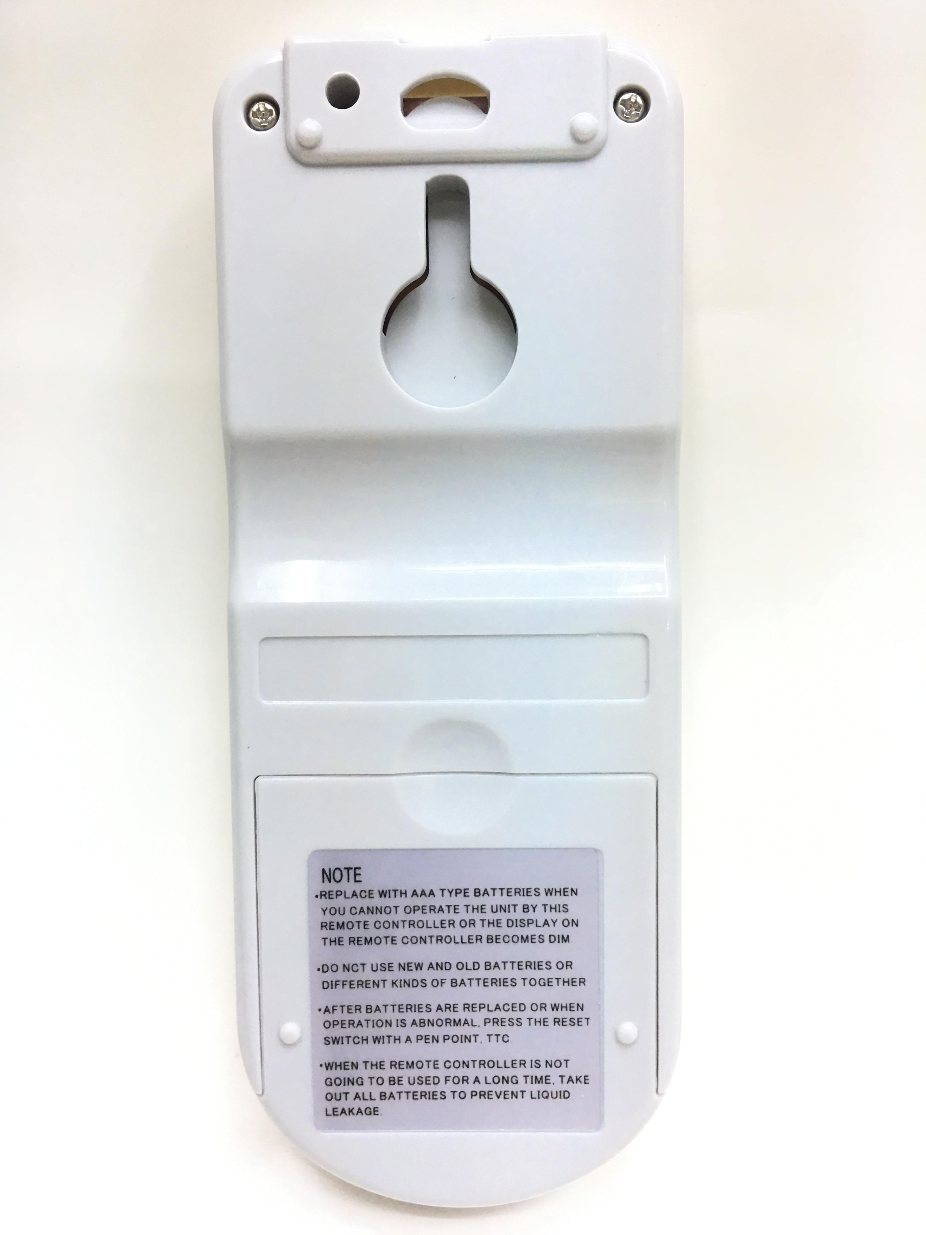 รีโมทแอร์ ฮิตาชิ Hitachi รุ่น RAR-3V2