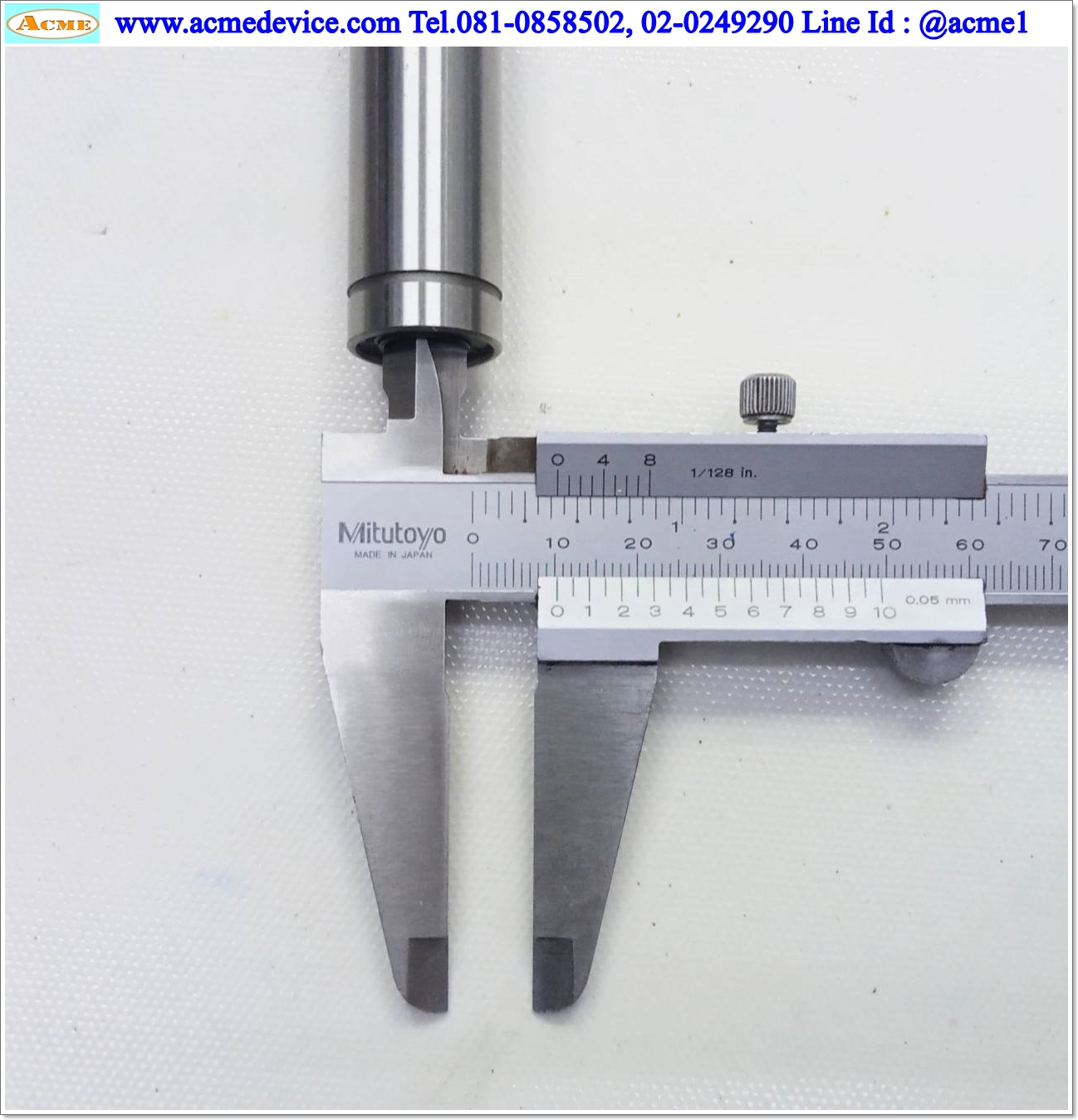 Linear Bushing Samick รุ่น LM10LUU, ID 10 mm., OD 19 mm., L 55 mm.