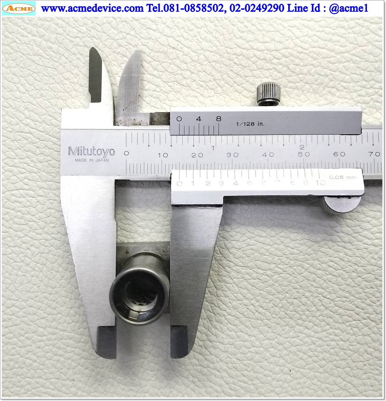 Linear Bushing Misumi รุ่น LBHCW8, Dia 8 mm., OD 15 mm., L 24 mm.