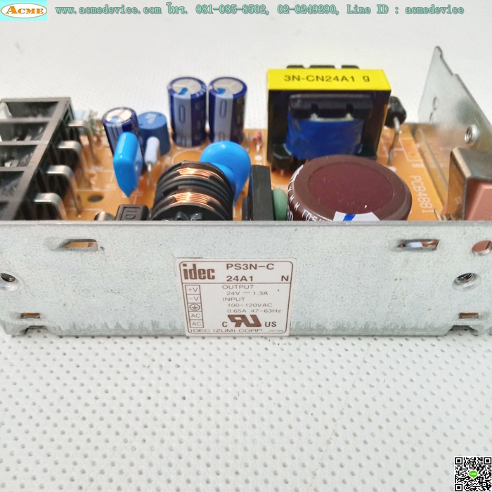 Power supply idec รุ่น PS3N-C, Output 24V, 1.3A, 30W, Power Input 100-120Vac
