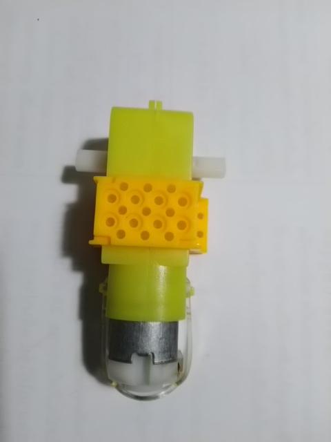 มอเตอร์เกียร์ 2 แกน อัตราทด 1:48 พร้อมชุดล็อค