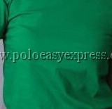 เสื้อยืดเด็ก สีเขียวใบไม้ คอกลม แขนสั้น Size M