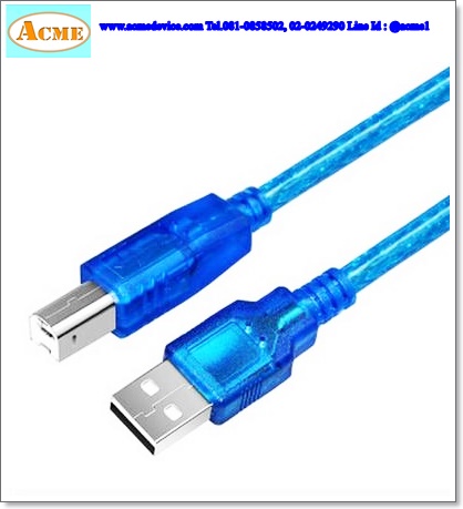 Download cable สายโหลด รุ่น PLC USB-CP1H, ใช้กับ PLC Omron CP1E, CP1L, CP1H (สาย 3M)