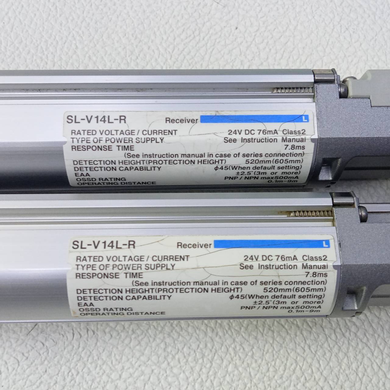 Area Sensor Keyence รุ่น SL-V16L-T+SL-V16L-R, ยาว 630 mm. & SL-V14L-T+SL-V14L-R (2), ยาว 550 mm., ระยะ 0.1-9 M.