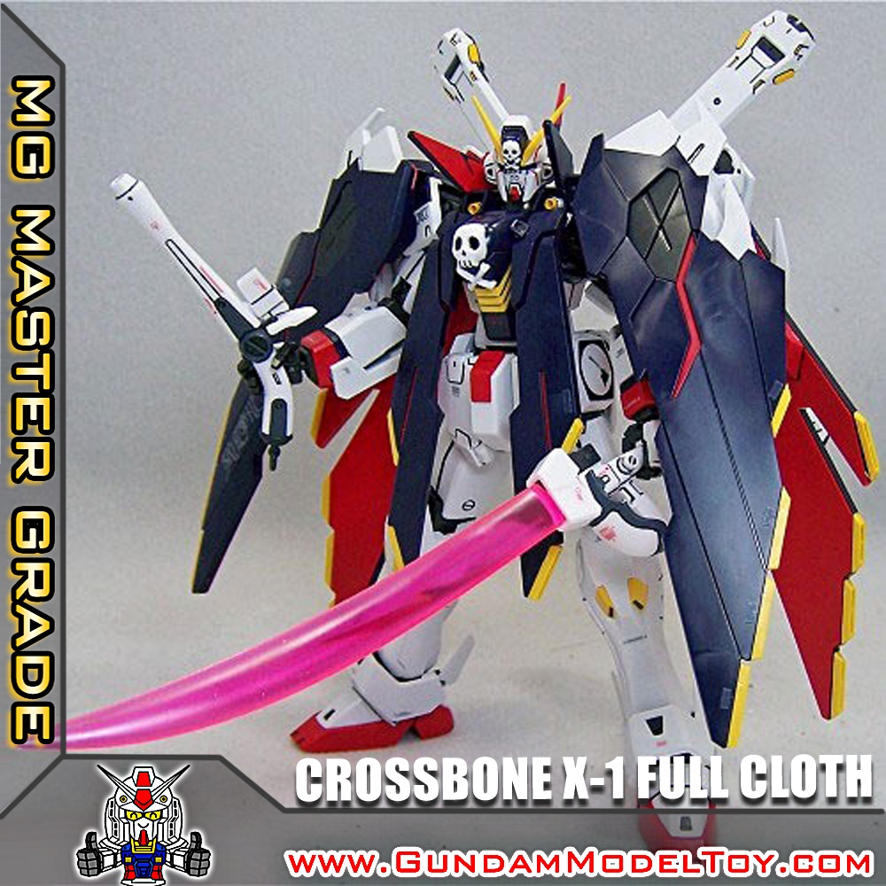 MG 1/100 CROSSBONE GUNDAM X-1 FULL CLOTH ครอสโบน กันดั้ม เอ็กซ์วัน ฟูล โคลธ