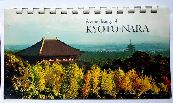 ปฏิทินตั้งโต๊ะ/Desk Calendar สะสม ปี 1970 Scenic Beauty of KYOTO NARA