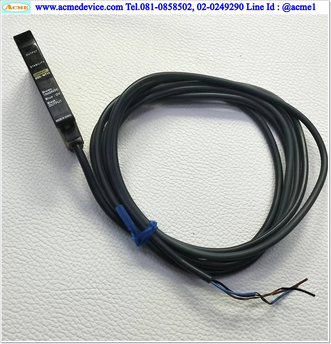 Fiber Amp Omron รุ่น E3X-NT11 (NPN)