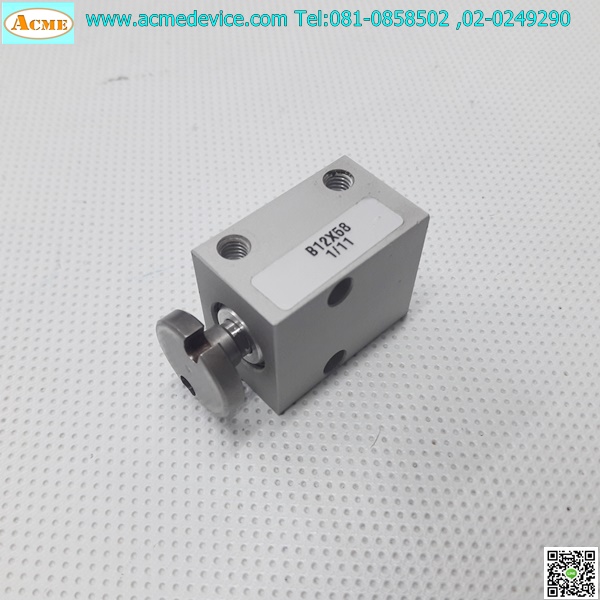 Air Cylinder รุ่น B12x58, 1/11, Bore 12 mm., stroke 15 mm.