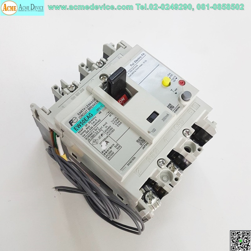 Breaker 3P Fuji รุ่น EW50EAG, 15A