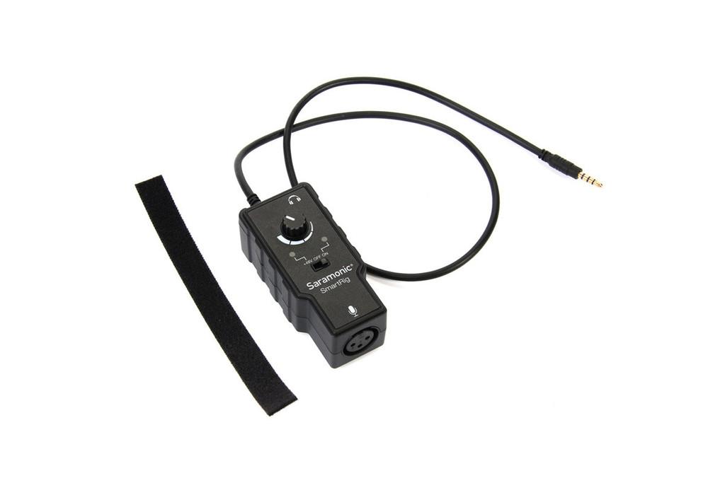 Saramonic SmartRig Audio Adapter with Sound Level Control for iPhone