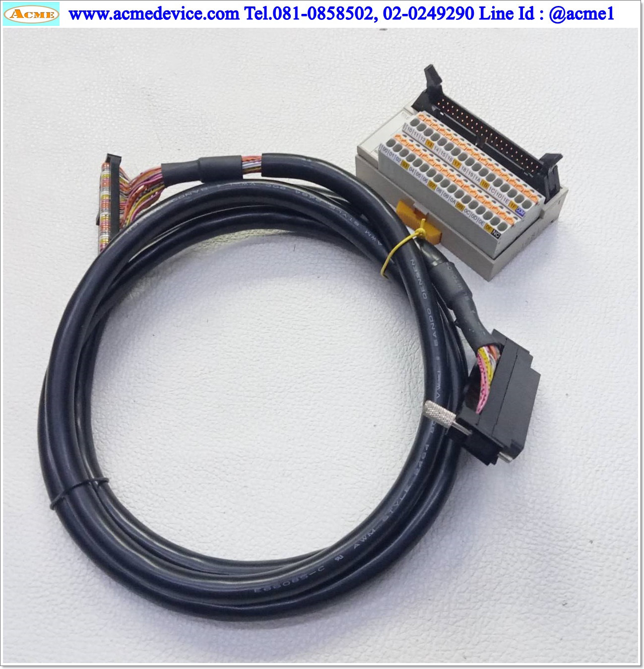 Terminal Block Toyogiken รุ่น PCX-1H40-TB34-M2-X + KB40N-4F1H-LA1-1.5MB, 34 Pin