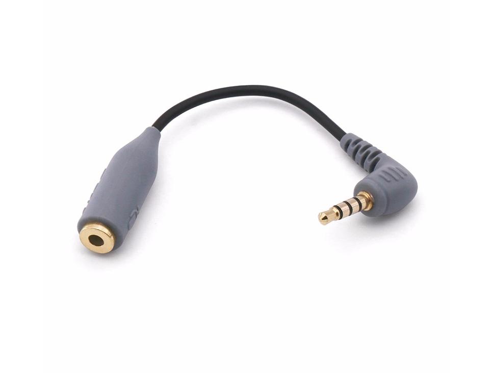 BOYA BY-CIP 3.5MM TRS TO TRRS ADAPTOR สายแปลงไมค์DSLR เพื่อใช้กับโทรศัพท์มือถือ smartPhone